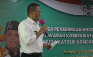 Resmi Definitif, Ini Pesan Wakil Bupati Cianjur Kepada Pemuda Katolik Cianjur